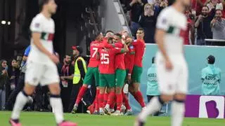 Marruecos hace historia y da la estocada a Cristiano Ronaldo