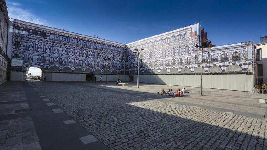 Las obras en las Casas Coloradas se prolongarán hasta final de año