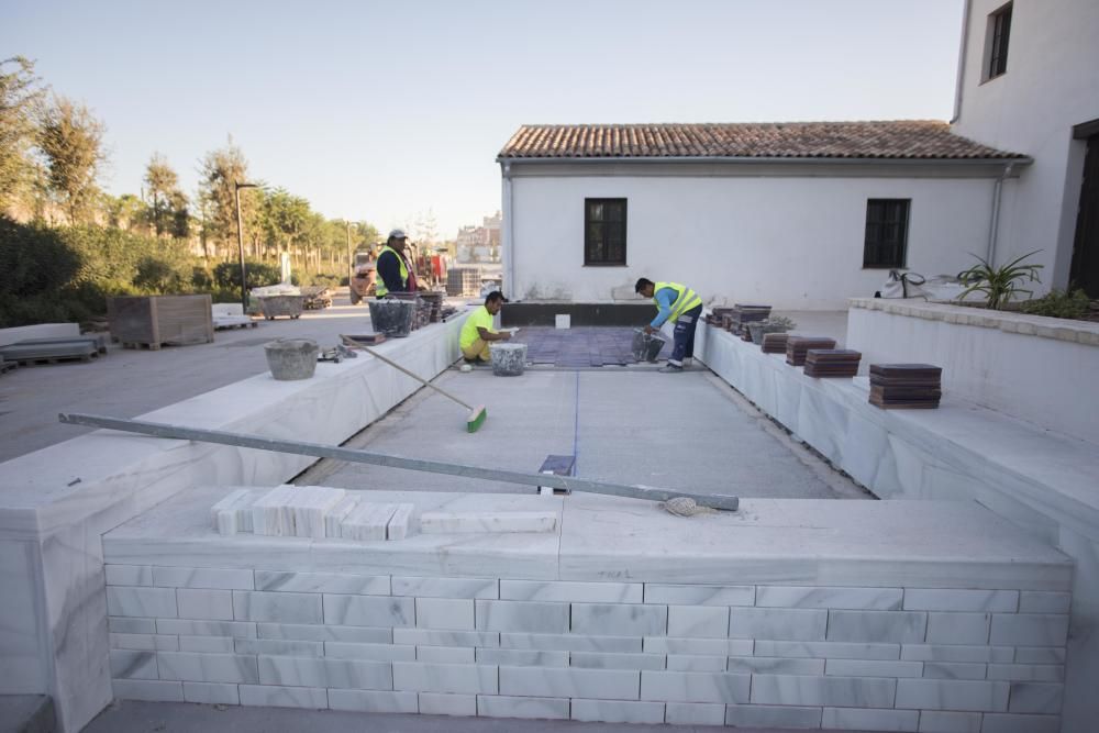 Así están las obras del Parque Central a día de hoy