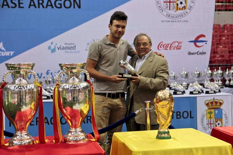 Fotogalería: Entrega de premios en la Gala del Fútbol de Aragón