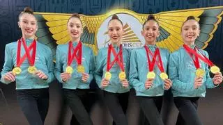 Noa Esplugues logra dos oros en el torneo internacional de Egipto