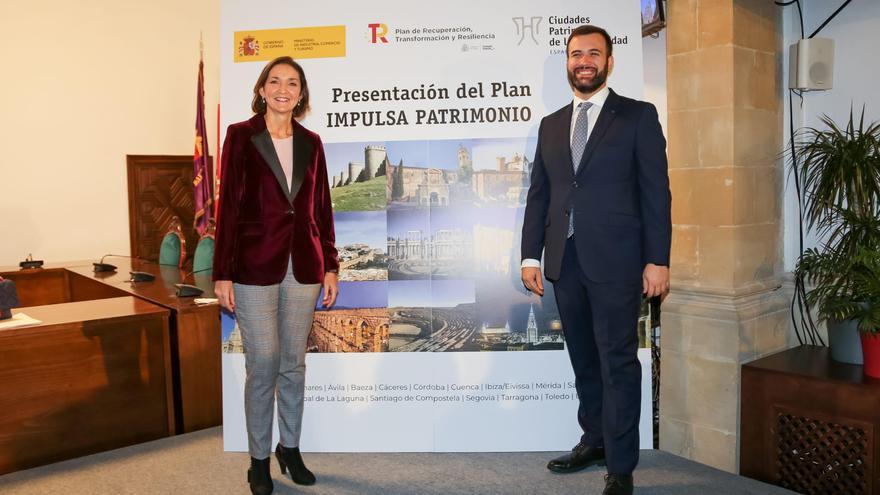 Cáceres recibirá 3 millones de euros del Gobierno de España para la rehabilitación del patrimonio