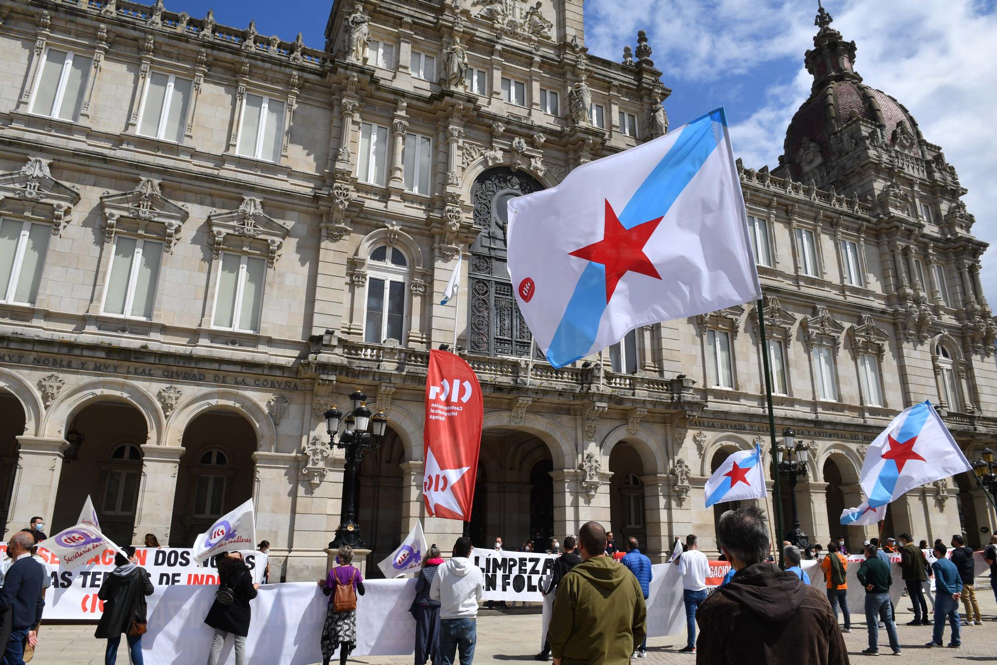 Manifestación del 1 de mayo en A Coruña