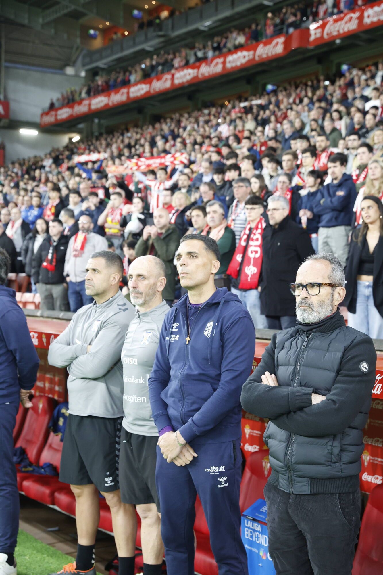 EN IMÁGENES: El Sporting - Tenerife disputado en El Molinón