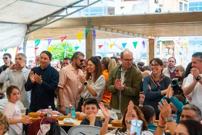 El barrio de Xuxán celebra sus primeras fiestas