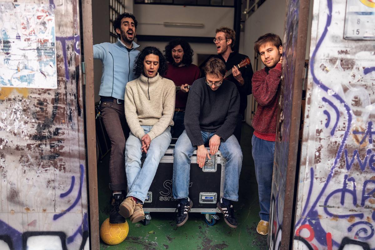 La Ludwig Band, el pasado 19 de febrero en Barcelona.