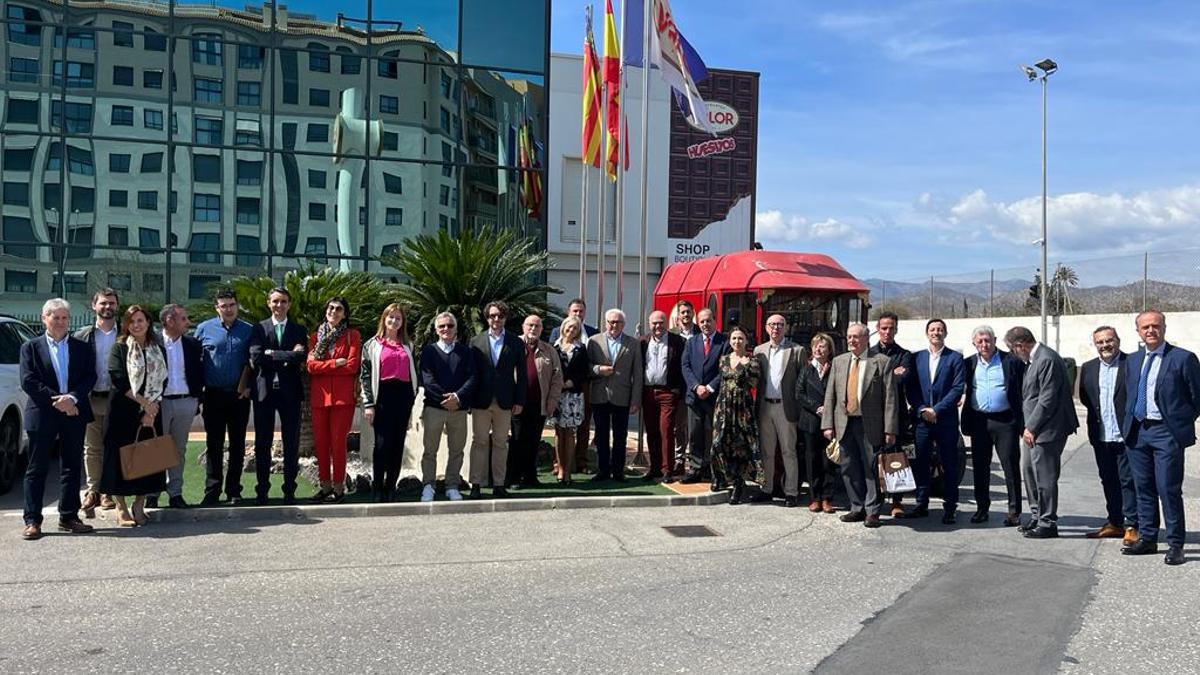 Los asistentes a la reunión del Club de Empresas Centenarias de la provincia de Alicante.