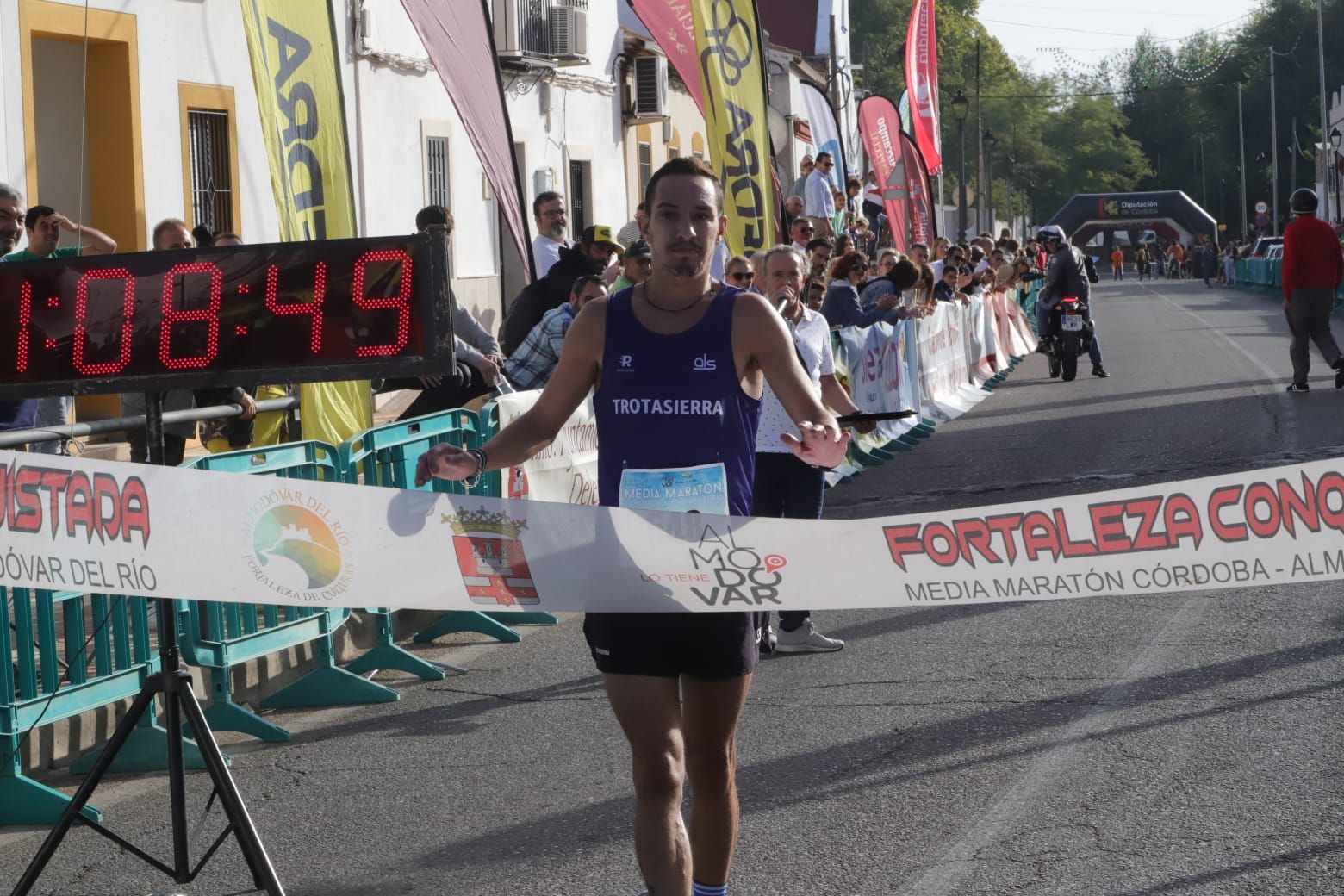 Las imágenes de la Media Maratón Córdoba-Almodovar