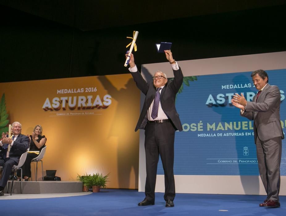 Entrega de las medallas de Asturias