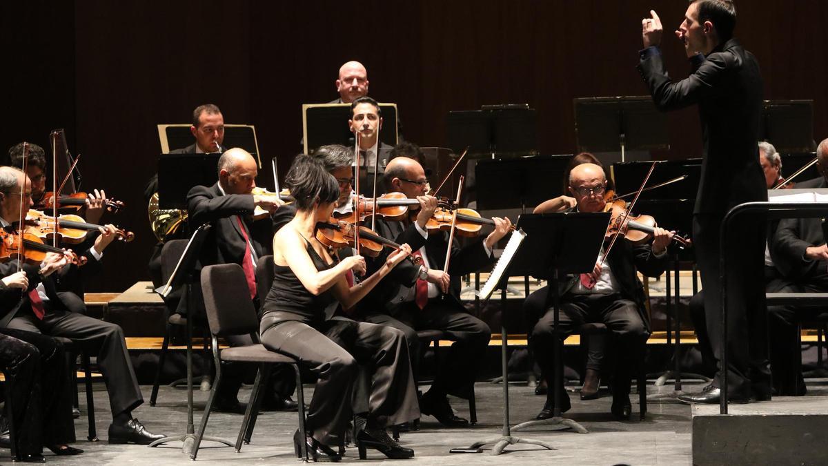 La Orquesta de Córdoba, durante una actuación.