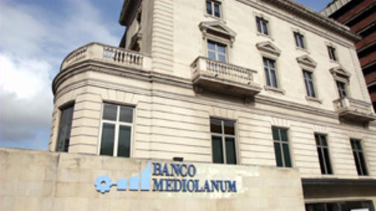 Sede del Banco Mediolanum en Barcelona.