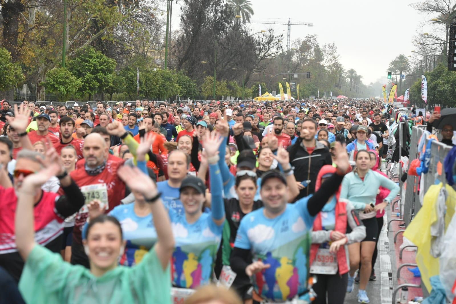 La Media Maratón de Sevilla en imágenes