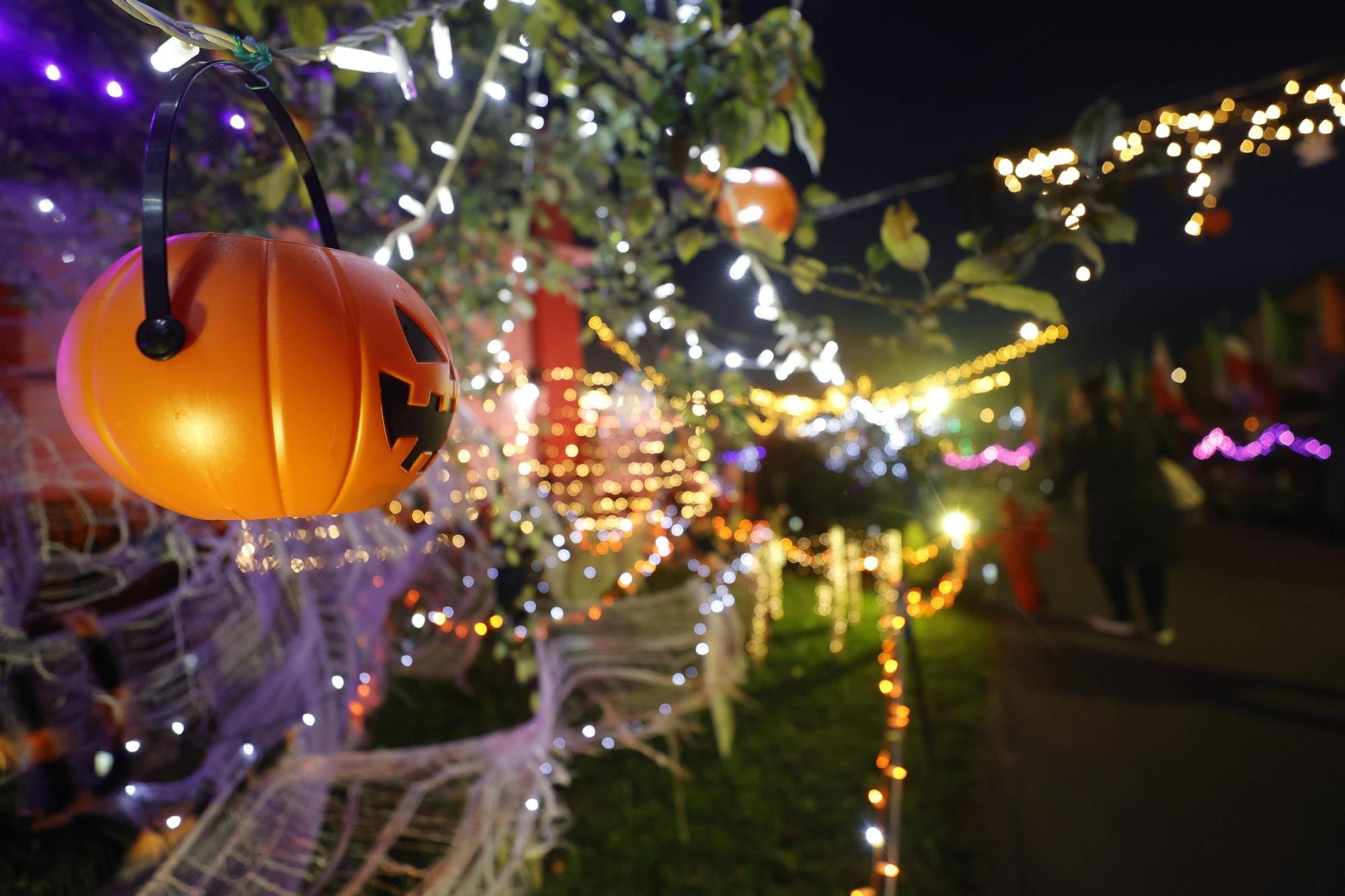 EN IMÁGENES: El Jardín de Molleda lleva a Corvera el terror de Halloween
