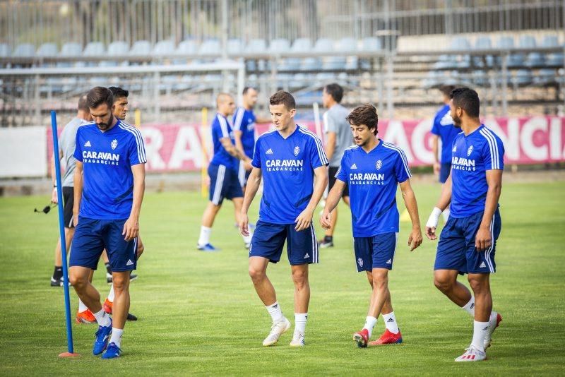 Entrenamiento del Real Zaragoza del 24 de julio