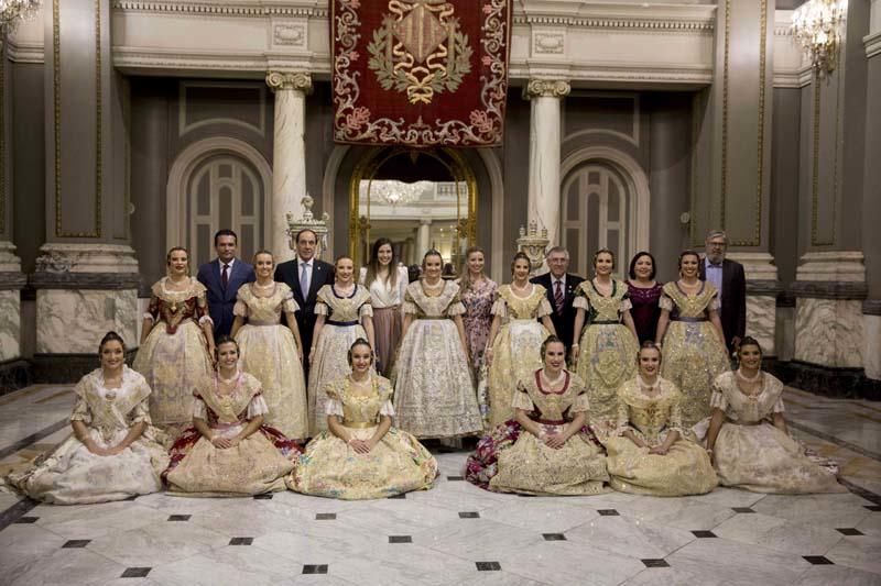 Proclamación de las falleras mayores de València 2020