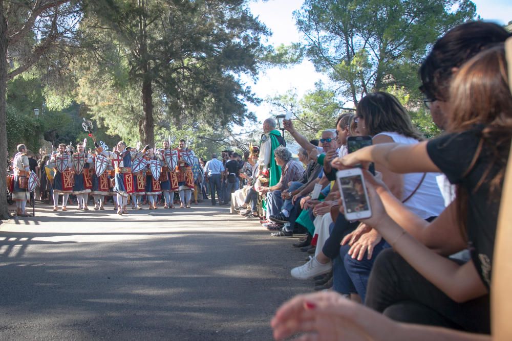 Fontilles vive los Moros y Cristianos de Alcoy