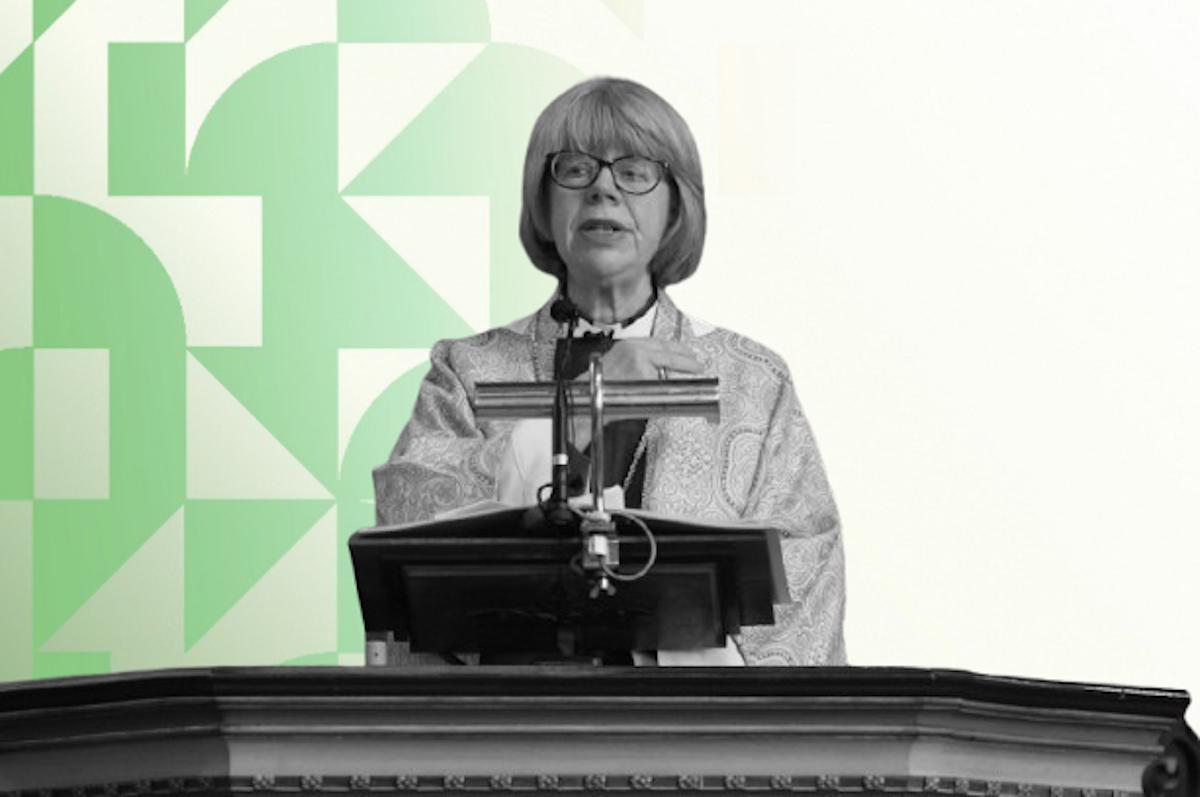 Sarah Mullally, arzobispa de Canterbury.