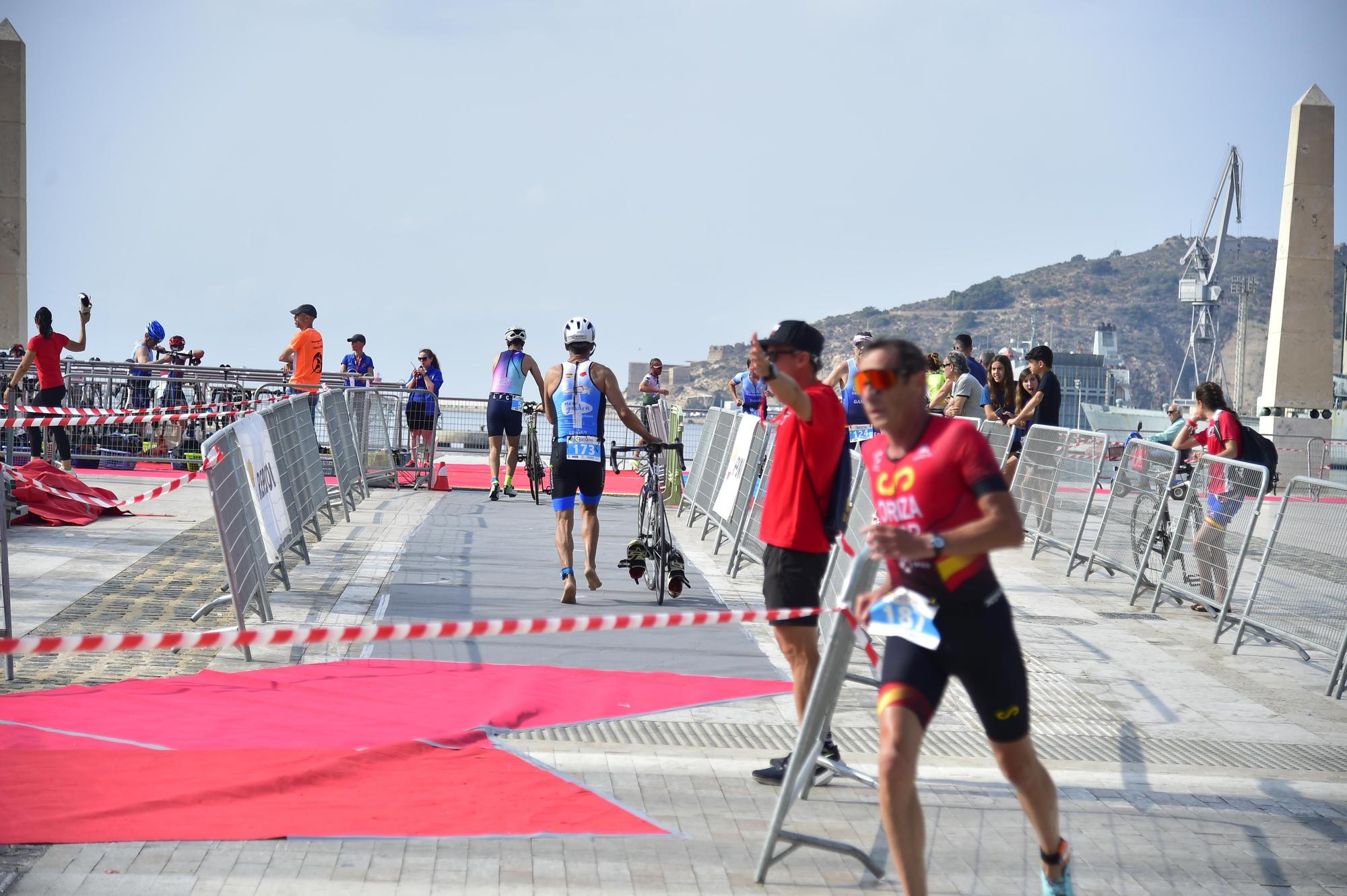 Las mejores fotos del Triatlón Ciudad de Cartagena 2023.