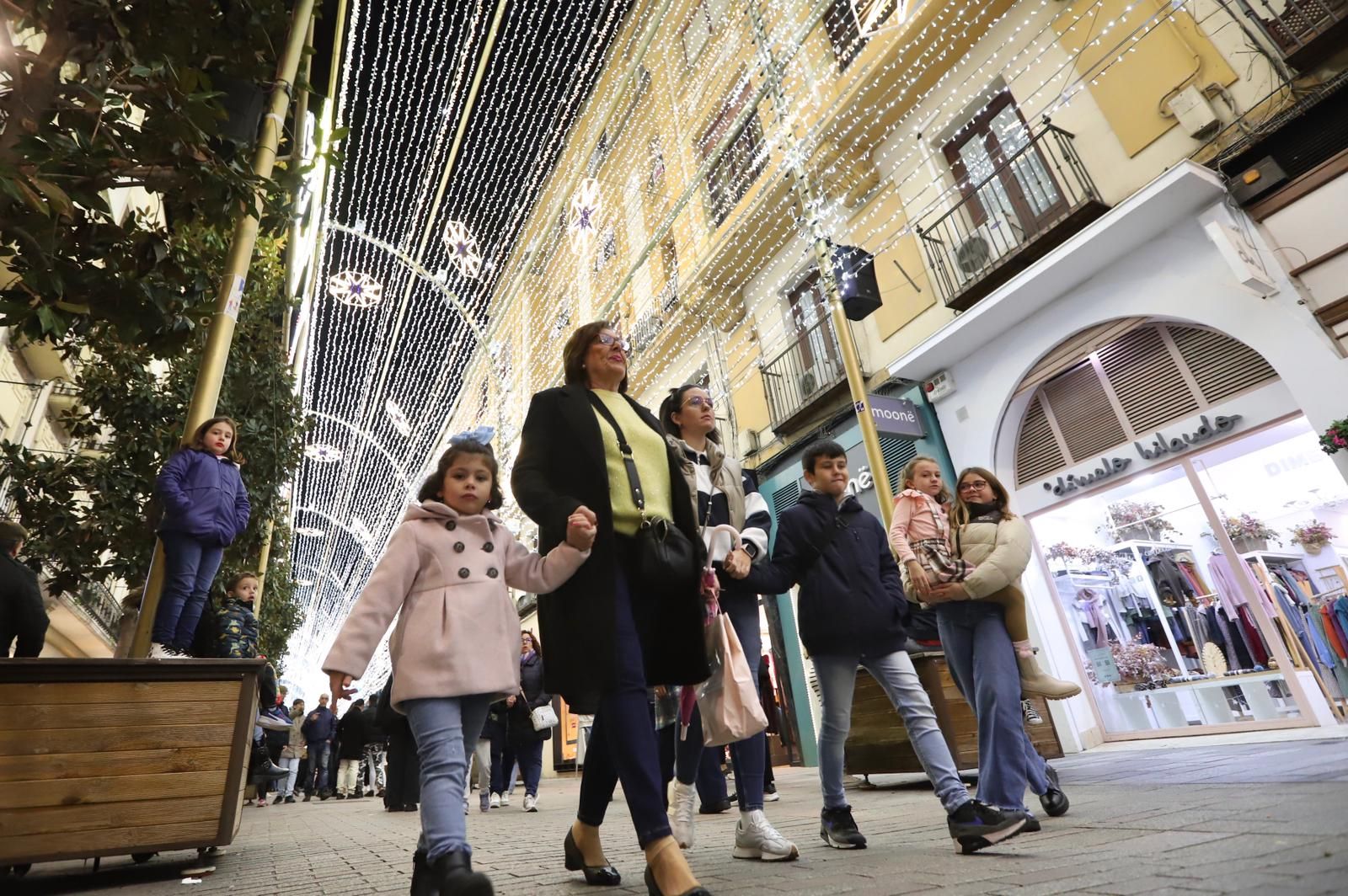 El encendido del alumbrado en imágenes