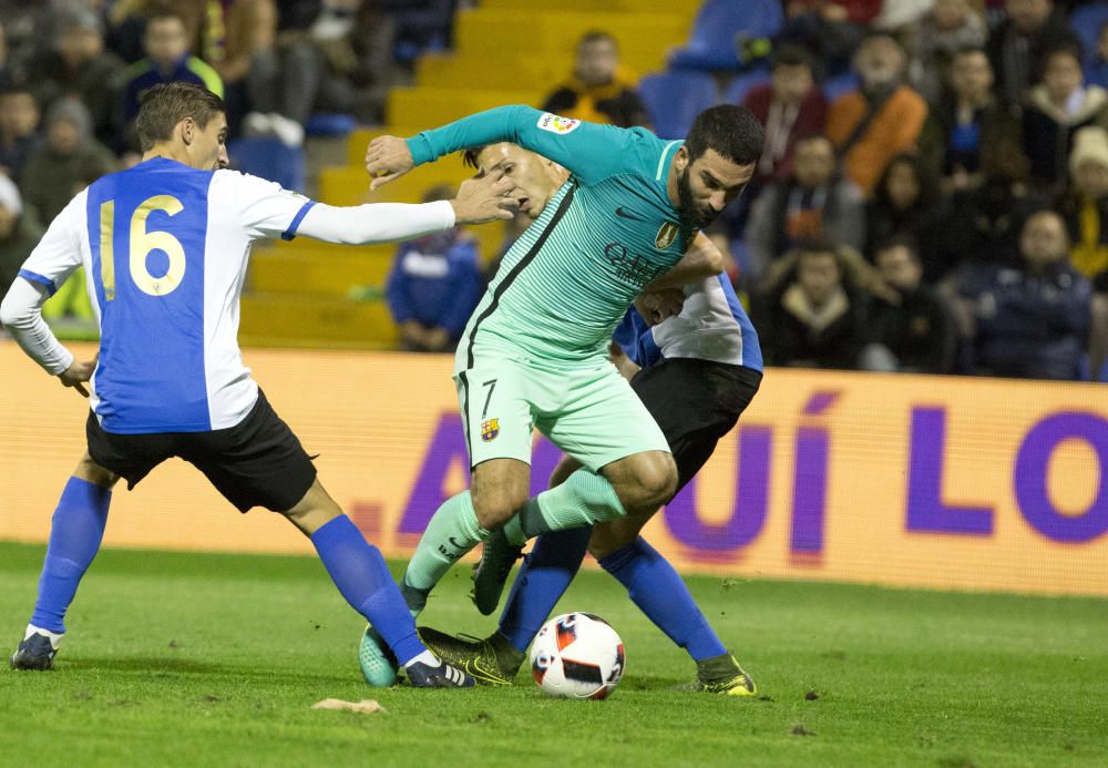 El Hércules llega vivo al Camp Nou