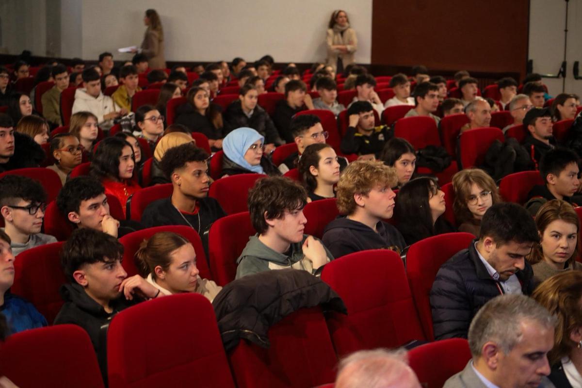 Alumnos asistentes a "La Zamora que funciona".