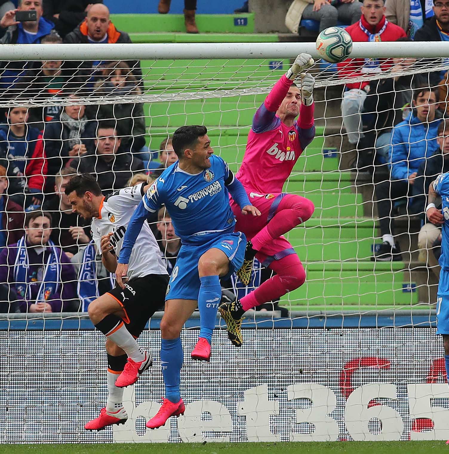 Los enfrentamientos Valencia CF - Getafe con Bordalás en el banquillo madrileño