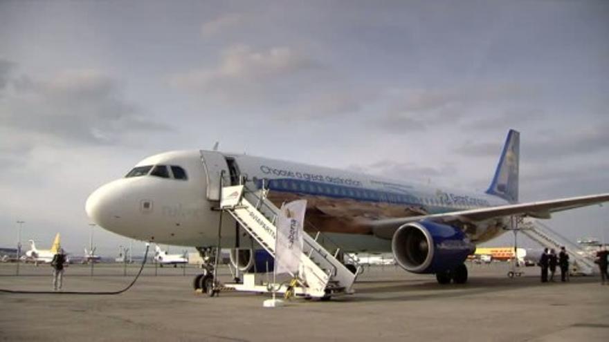 Un avión de Thomas Cook paseará el nombre de Gran Canaria por todo el mundo