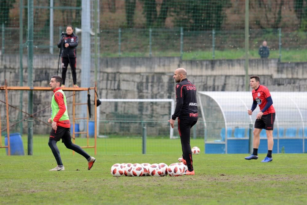 Primera sesión del Fabril dirigida por Luisito