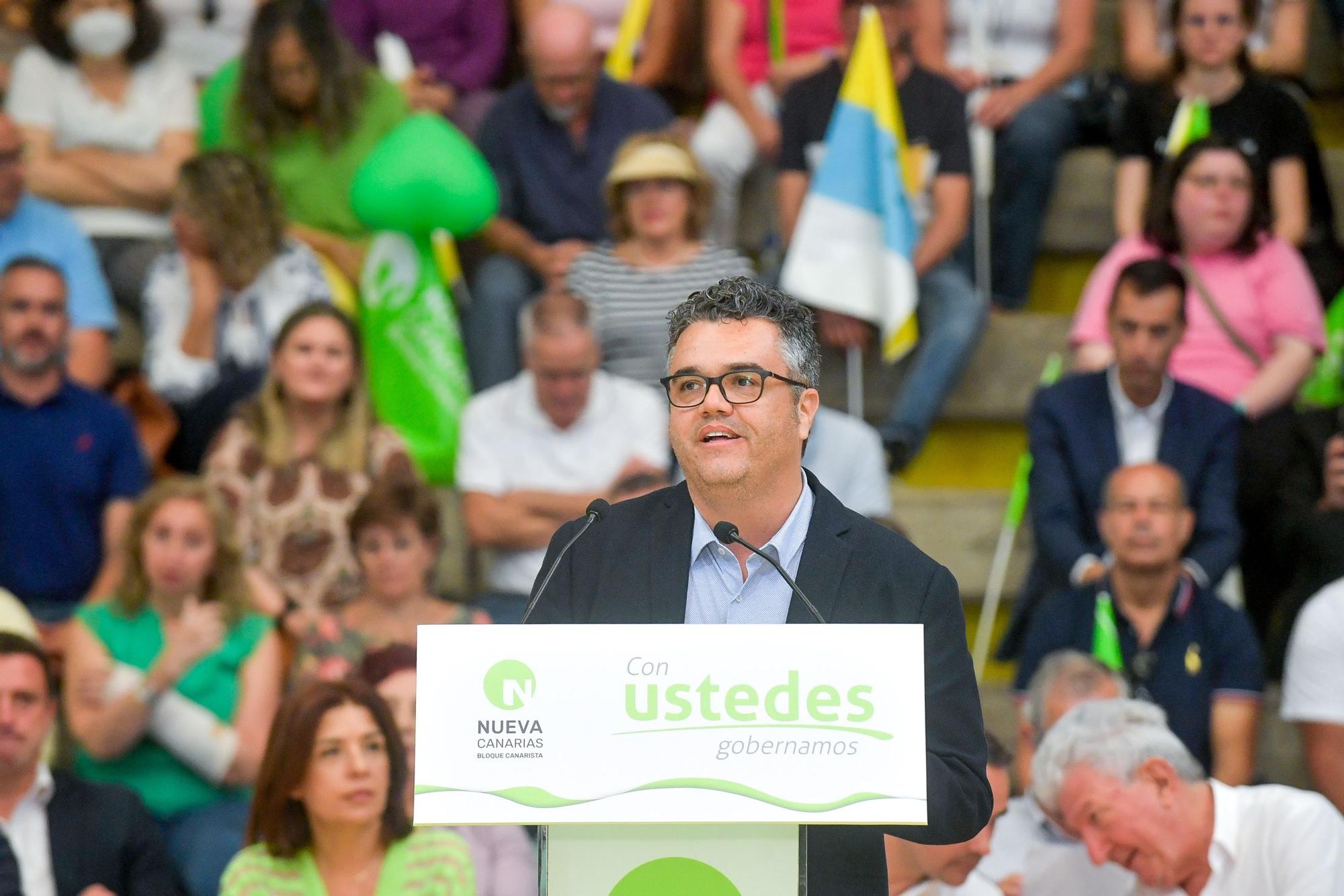 Presentación de candidaturas de Nuevas Canarias a las elecciones del 28M