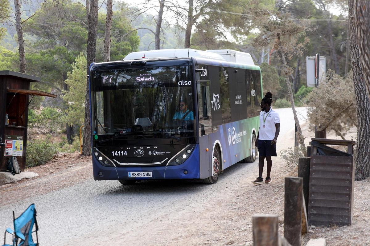 Galería: imágenes del acceso a Cala Salada