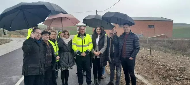Concluidas las obras de la carretera de Pozoantiguo a Pinilla de Toro, con una inversión de 1,3 millones de la Diputación