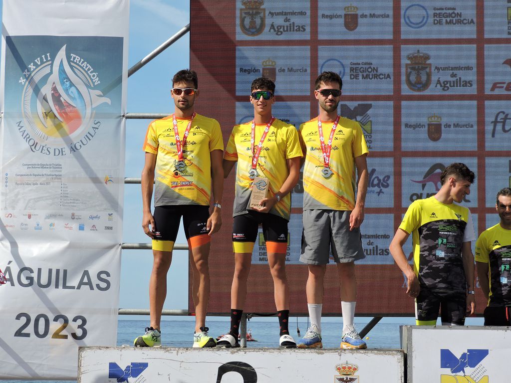 Campeonato de España de Triatlón de relevos en Águilas