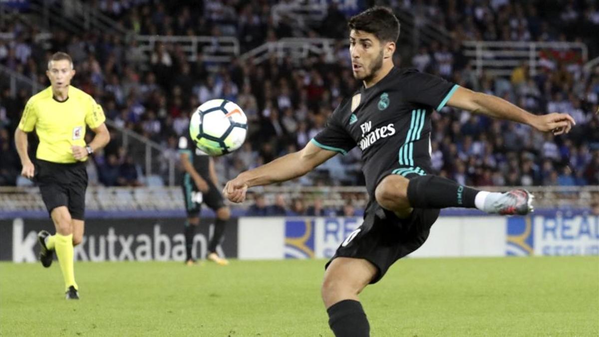 Zidane está dando muchos minutos a Marco Asensio