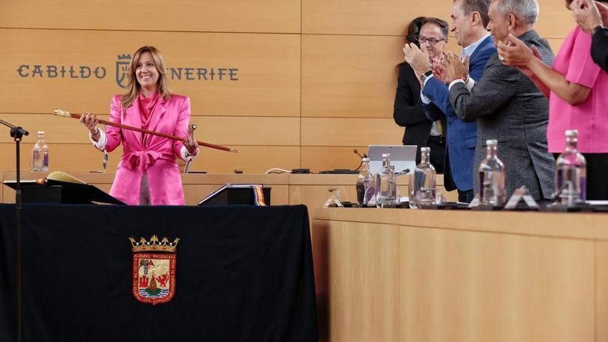 Rosa Dávila, primera mujer que preside el Cabildo de Tenerife en sus 110 años de historia