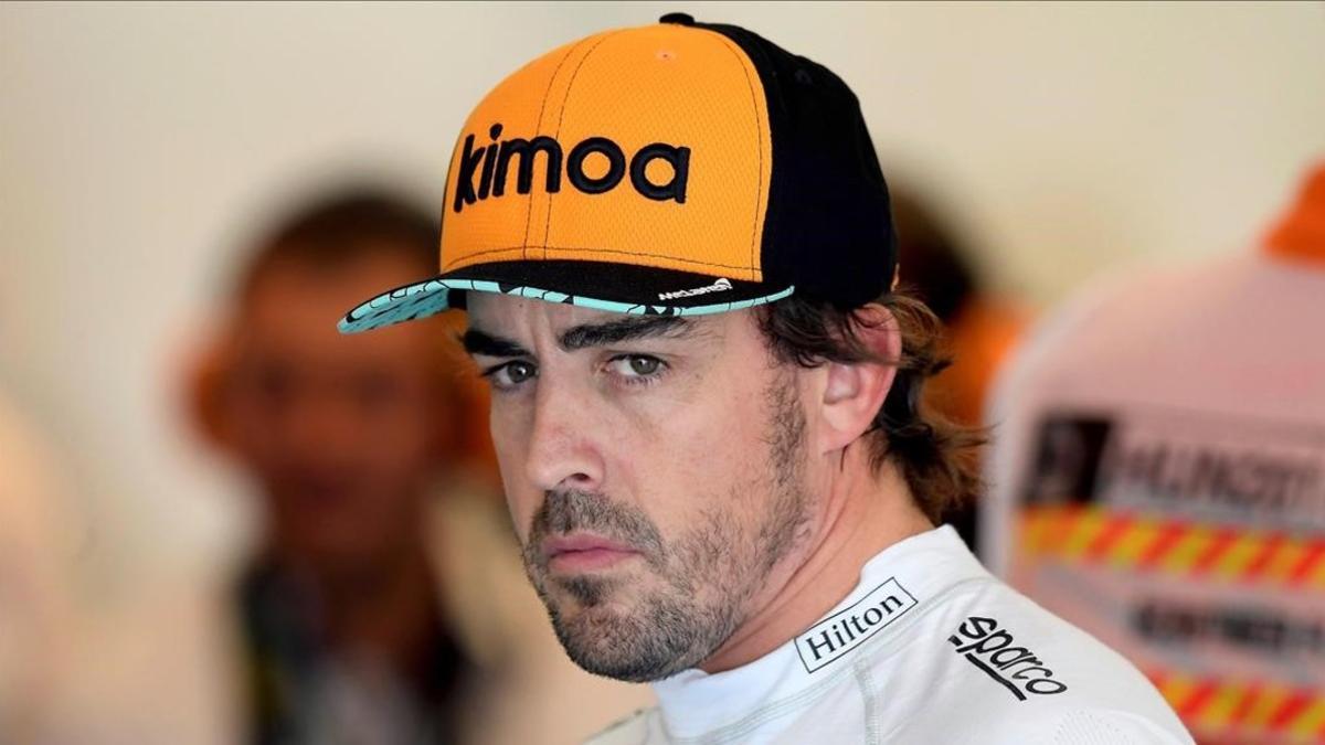 Fernando Alonso, piloto de McLaren-Renault.