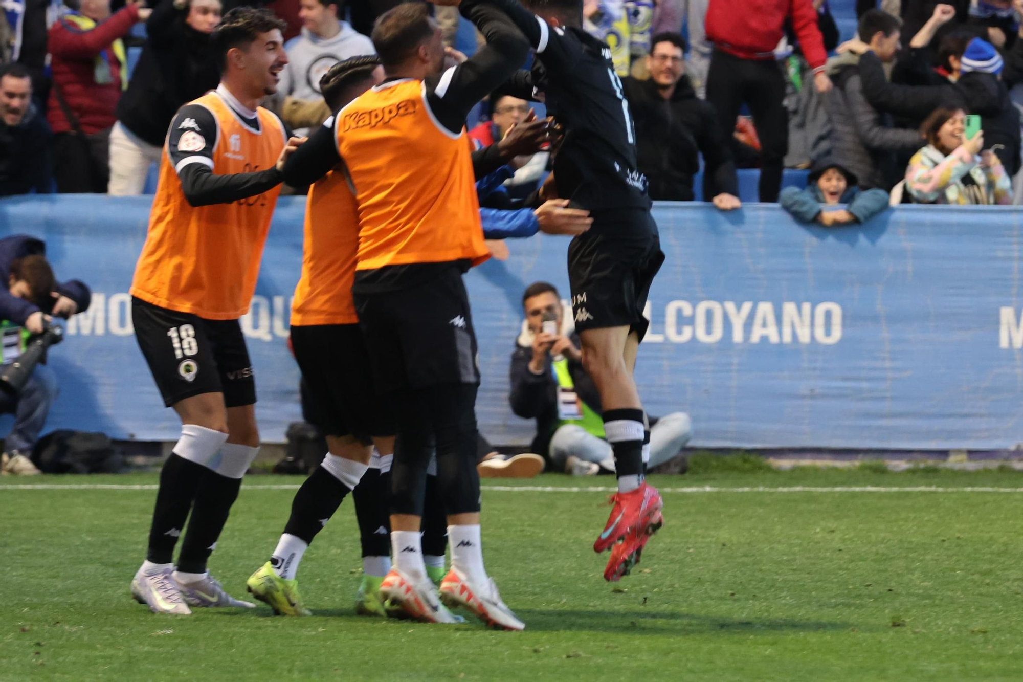 Las mejores imágenes del partido Alcoyano - Hércules
