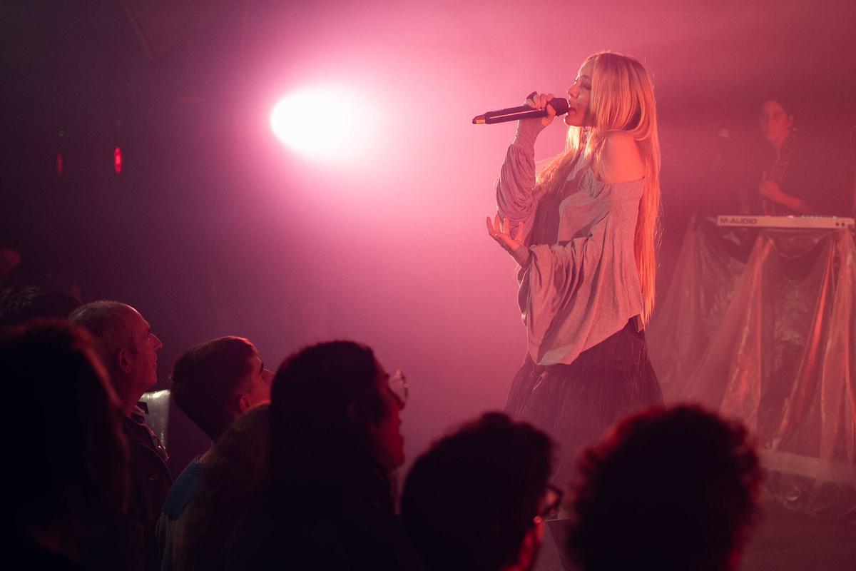 La mallorquina Maria Hein en la sala Apolo