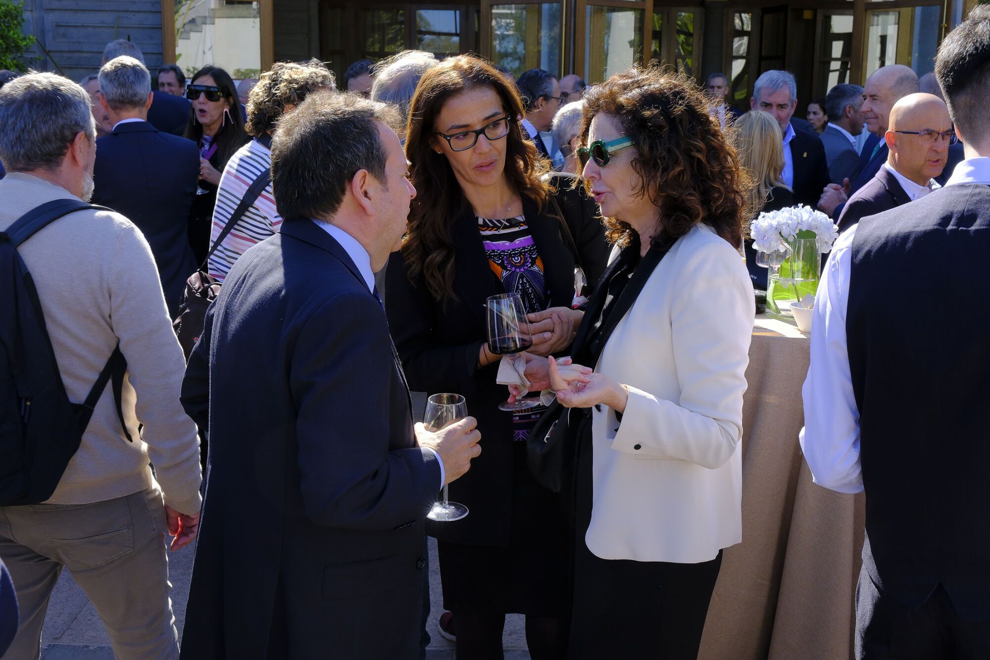 Comida navideña de la Confederación Canaria de Empresarios (CCE) en Las Palmas de Gran Canaria