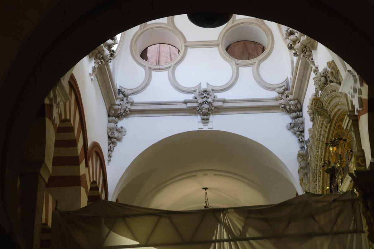 A.J.González Córdoba Zona de la Mezquita Catedral que sufrió el incendio hace un año A.J.González Córdoba Zona de la Mezquita Catedral que sufrió el incendio hace un año