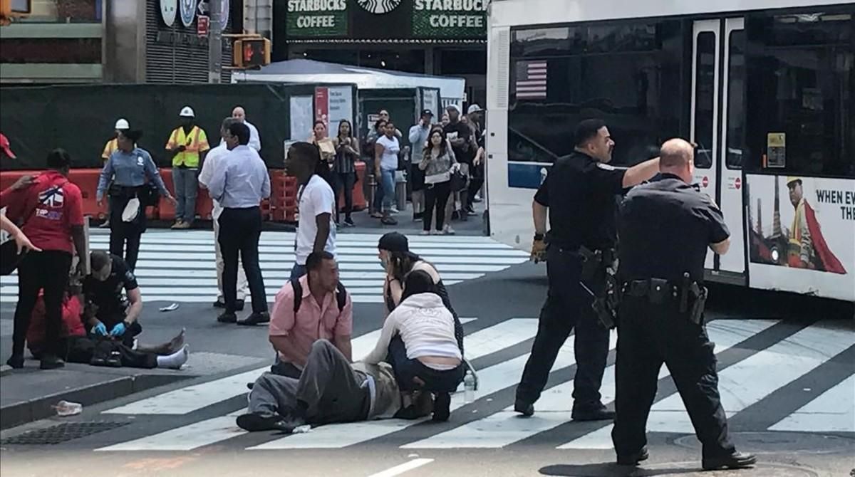 Fotogalería / Accidente en Times Square