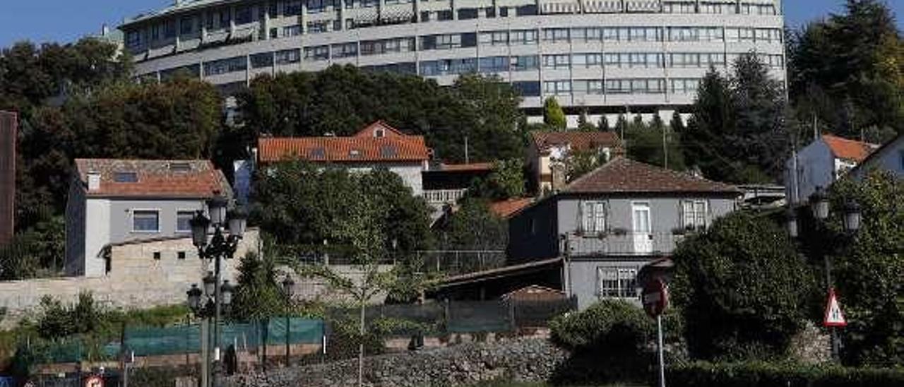 Vista general de la urbanización del Piricoto, en Castrelos. // R. Grobas