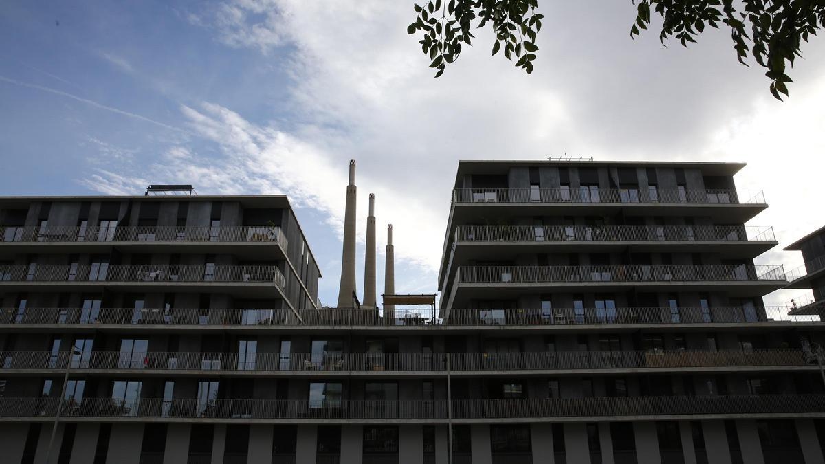 Bloques de pisos en Sant Adrià de Besòs