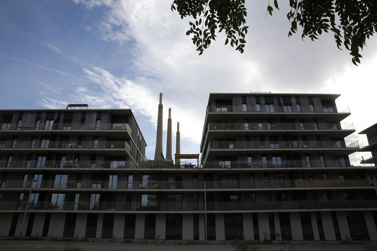 Bloques de pisos en Sant Adrià de Besòs