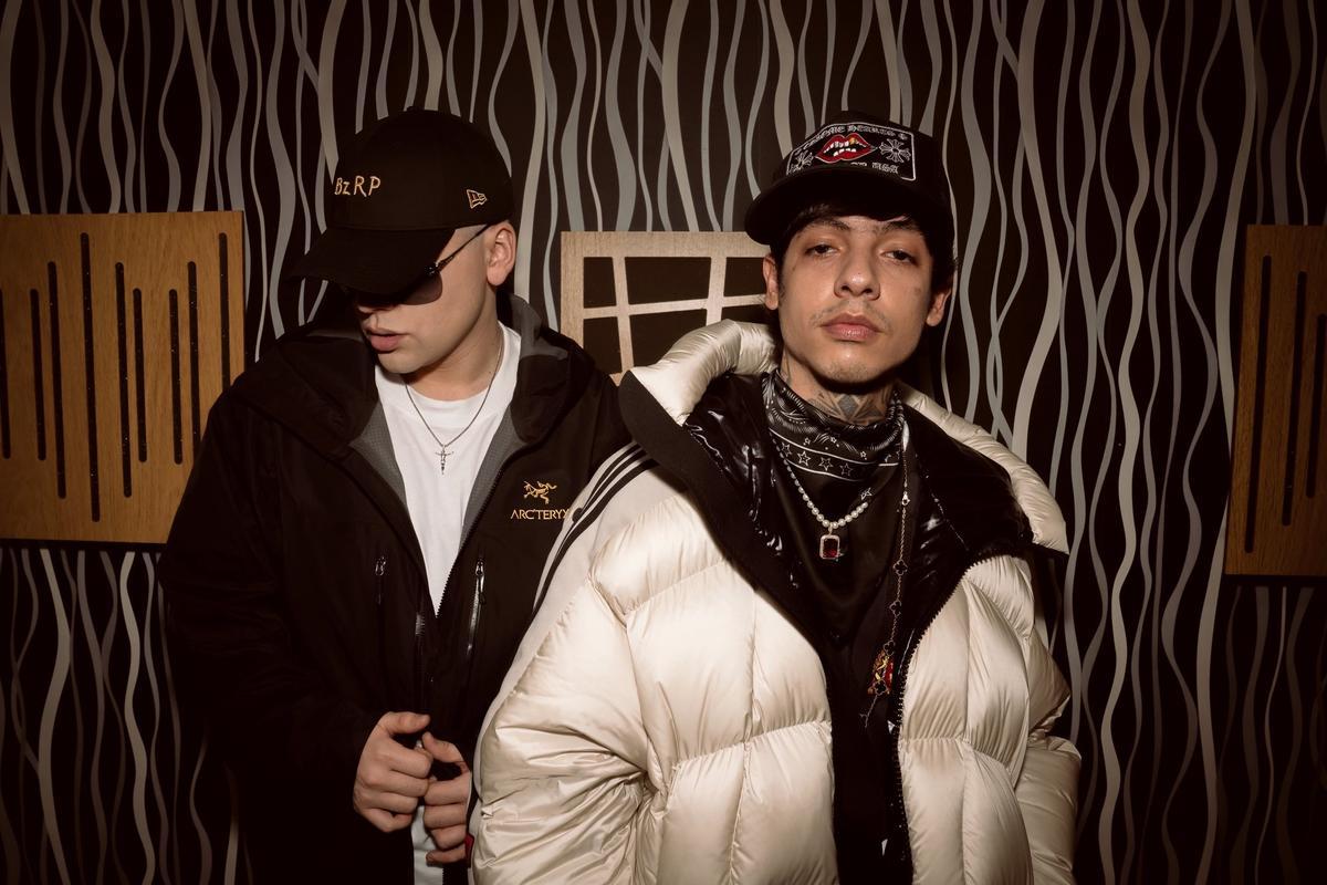 Bizarrap y Natanael Cano.