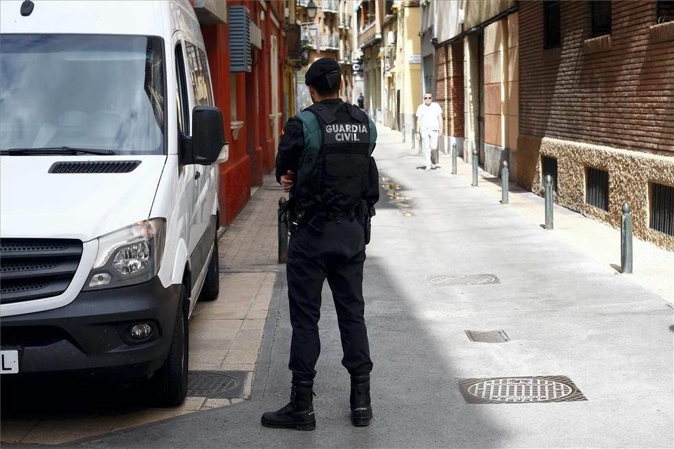 Operación contra el narcotráfico y el blanqueo de capitales en Zaragoza