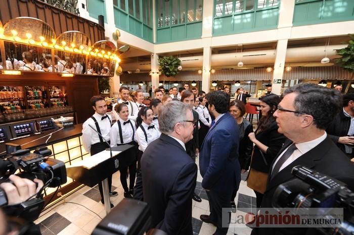 Inauguración del Mercado de Correos de Murcia