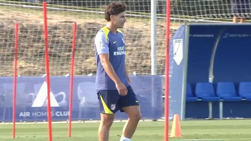 Segunda sesión de trabajo para el Atleti