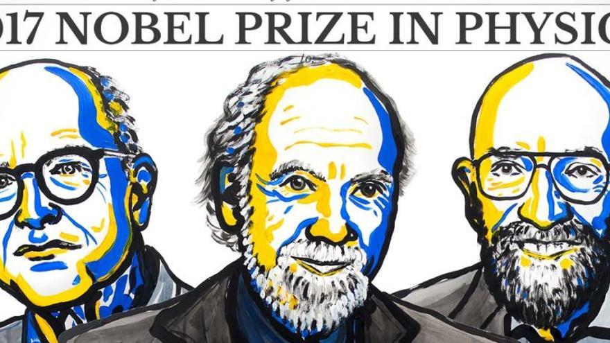 Tres estudiosos de las ondas gravitacionales reciben el premio Nobel de Física