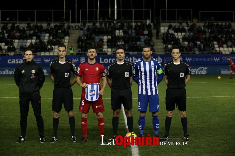 Partido entre el Lorca y el Osasuna