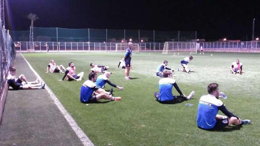 Sesión de 55 minutos en la ciudad deportiva del Villarreal